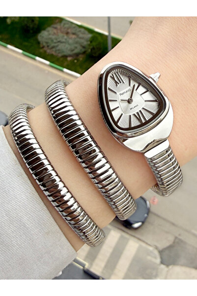 Ferrucci Yılan Model Su Geçirmez Kadın Kol Saati