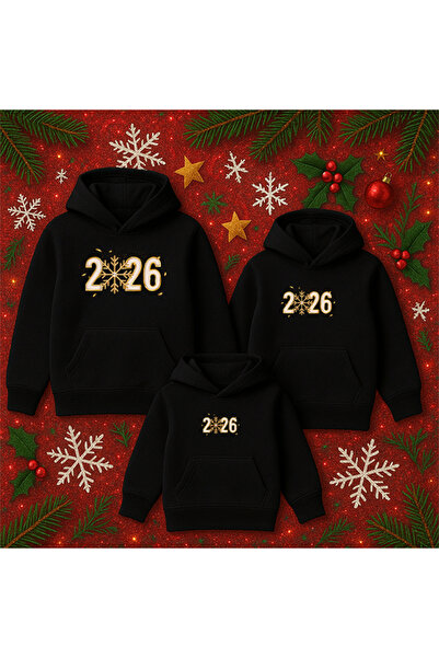 SVART WEAR Combinație de familie de Anul Nou Mamă Tată Copil Crăciun Crăciun Anul Nou Tematică PRET PENTRU O PERSONĂ