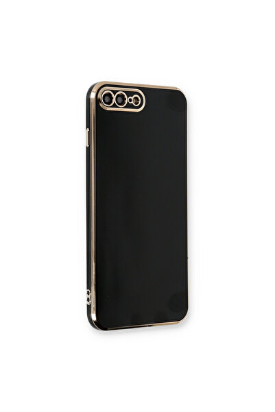 NewFace iPhone 7 Plus Case Volet Silicone - Black