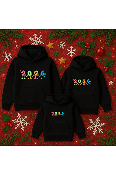 SVART WEAR Combinație de familie de Anul Nou Mamă Tată Copil Crăciun Crăciun Anul Nou Tematică PRET PENTRU O PERSONĂ