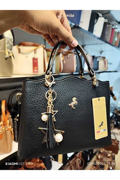 Çanta Trend حقيبة سهرة نسائية من ميامي بولو كلوب مع تفاصيل إكسسوارات، مناسبة للاستخدام المتعدد