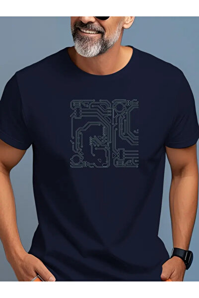 PARUNIV Tricou Barbati, CPU, procesor, circuite, potrivit pentru programatori...