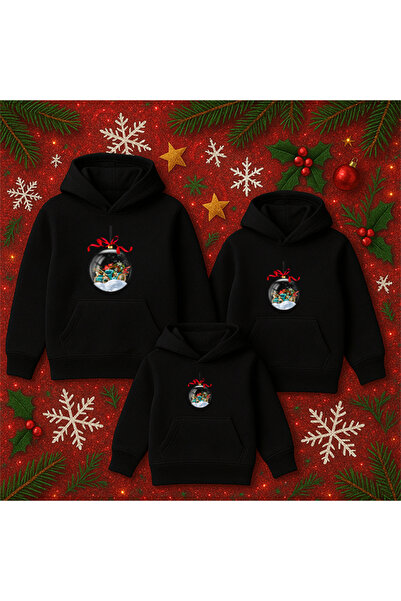 SVART WEAR Combinație de familie de Anul Nou Mamă Tată Copil Crăciun Crăciun Anul Nou Tematică PRET PENTRU O PERSONĂ