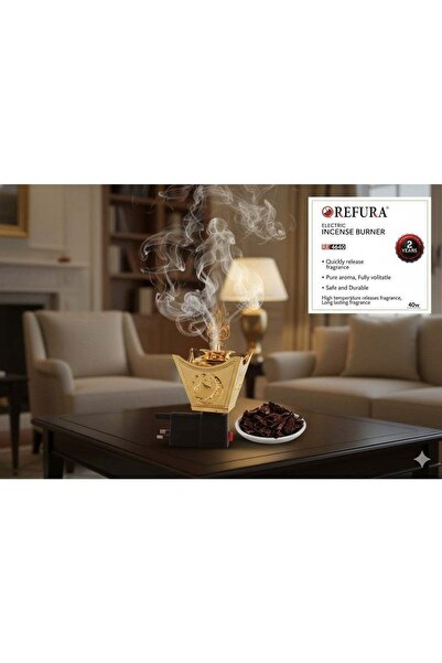 REFURA Portable Arabian Style Incense Burner RE-4640