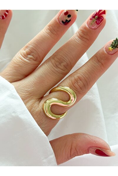 CHARMLUCKY Steel S Ring (Adjustable)