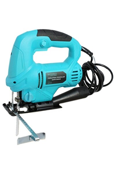 DETOOLZ Ferăstrău vertical orbital, 600W, adâncime de tăiere a lemnului 80 mm...