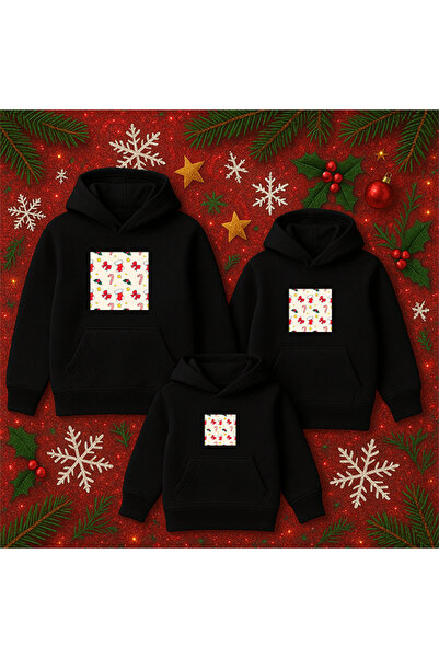 SVART WEAR Combinație de familie de Anul Nou Mamă Tată Copil Crăciun Crăciun Anul Nou Tematică PRET PENTRU O PERSONĂ