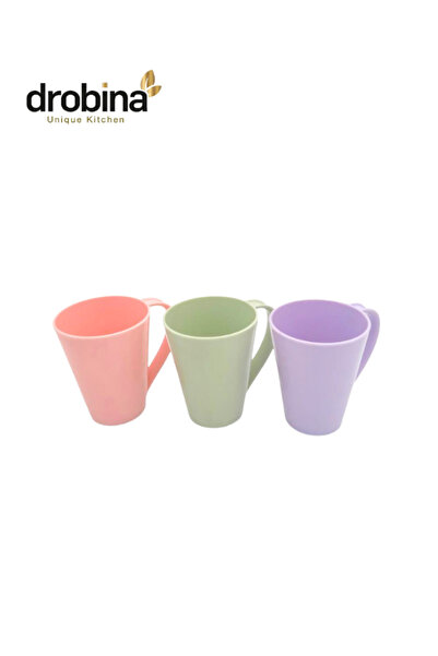 drobina Colored plastic cup set from Dropina