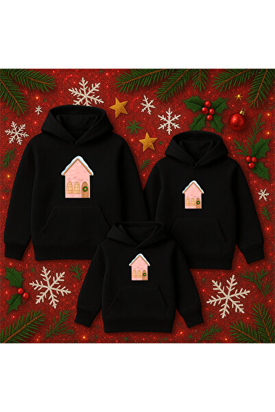 SVART WEAR Combinație de familie de Anul Nou Mamă Tată Copil Crăciun Crăciun Anul Nou Tematică PRET PENTRU O PERSONĂ