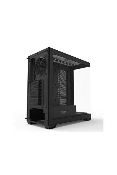 Aigo DS900 AT-750W 80+ Bronze USB3.0 Type-C 4×12CM Fan Temperli Cam Siyah ATX Kasa