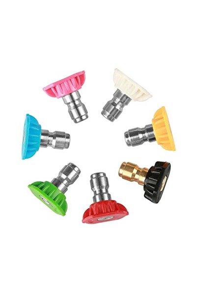 Generic 7-Piece High Pressure Car Wash Jet Foam Nozzle