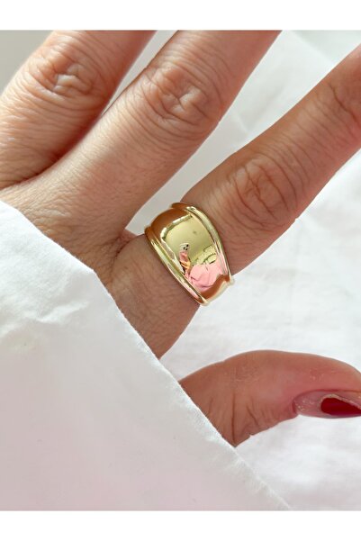 CHARMLUCKY Steel Tif Ring (Adjustable)