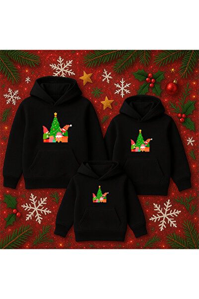 SVART WEAR Combinație de familie de Anul Nou Mamă Tată Copil Crăciun Crăciun Anul Nou Tematică PRET PENTRU O PERSONĂ