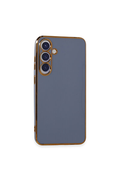 NewFace حافظة سامسونج جالاكسي S24 من السيليكون - أزرق