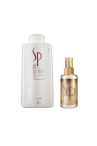 Wella Professionals SET SP Luxe Oil - Shampoo 1000ml & Hair Oil 100ml