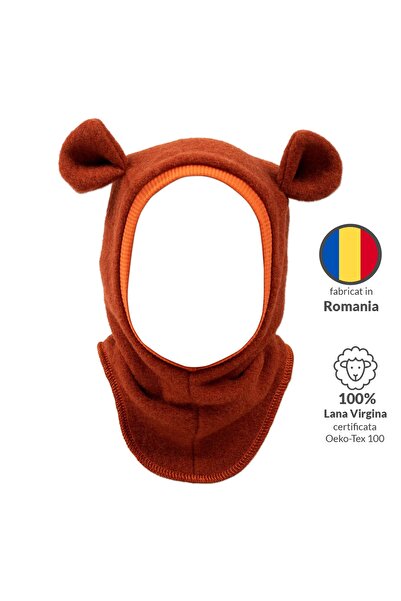 Kidizi Children's balaclava made of fleece lined with certified cotton, Teddy...