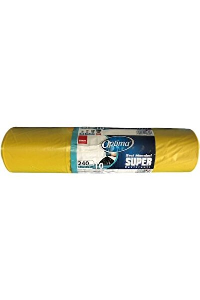 Sano Optima Super garbage bags 240L, 10 pcs yellow