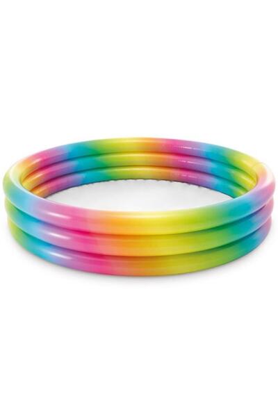 Intex Piscină gonflabilă - Curcubeu, 147 x 33 cm