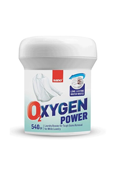 Sano Detergent pudră oxigen alb, 540g