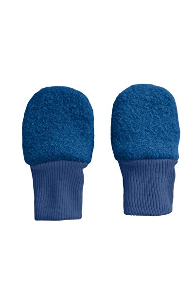 Kidizi Manusi copii lana fiarta dublate cu bumbac Blue 0-1 ani