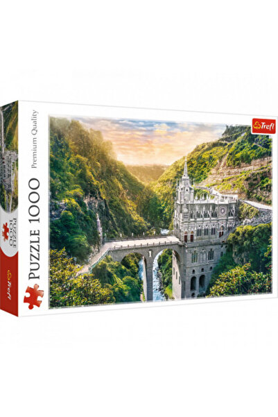 Trefl Puzzle 1000 Pieces - Las Lajas Sanctuary, Colombia