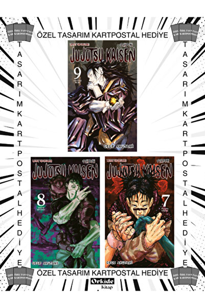 Gerekli Şeyler Yayıncılık Jujutsu Kaisen 9-8-7 Ciltler