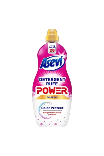 ASEVI Detergent lichid de rufe Power Color Protect, 28 de spălări, 1,4 l