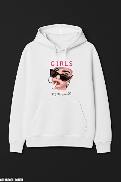 CALKARCOLLECTION Girls Model Unisex Hooded Sweatshirt (Hoodie)