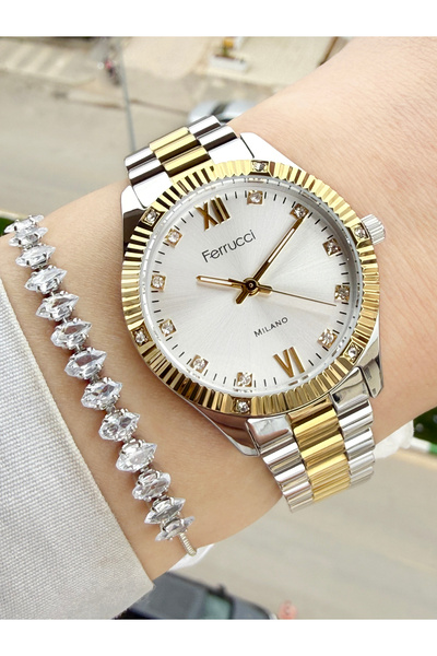 Ferrucci 33 mm Garantili Su Geçirmez Kadın Kol Saati