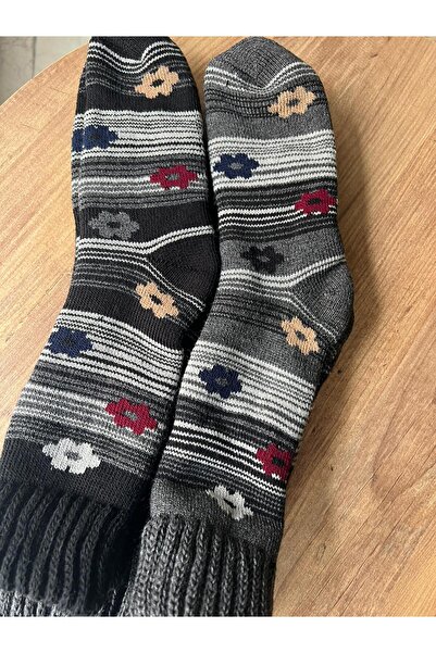 cmtgroup Women's 2-Piece Thermal Thick Winter Patterned Socks