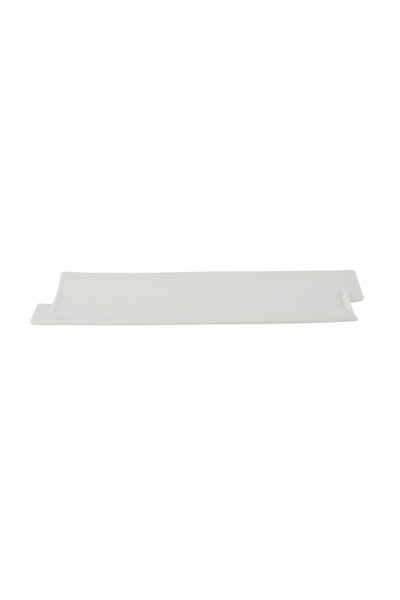 SQUALO white rectangular porcelain serving dish