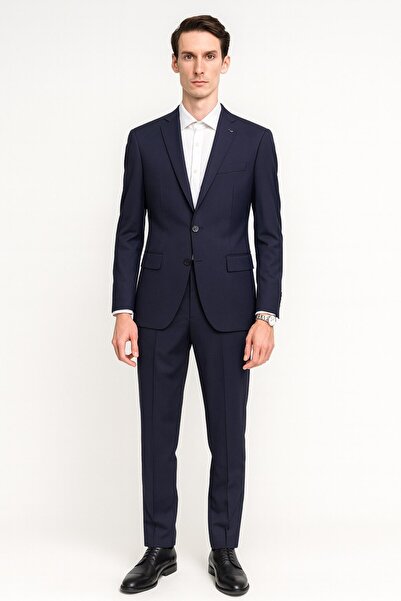 Plus Scorpion Men's Regular Fit Polyviscose Suit – Classic Cut for Tall & Slim Body Types Drop 8