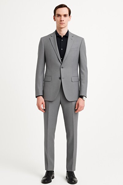 Plus Scorpion Men's Regular Fit Polyviscose Suit – Classic Cut for Tall & Slim Body Types Drop 8