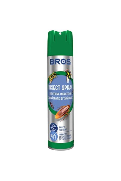 bros Spray anti-insecte pentru insecte zburătoare și târâtoare, 400 ml
