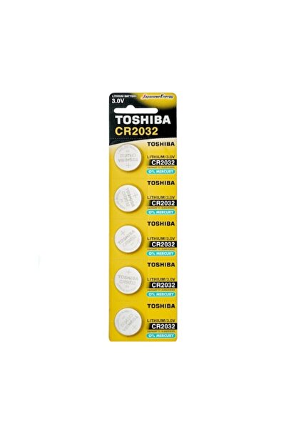 Toshiba Baterie litiu tip buton CR2032 3V - pachet de 5 (blister)