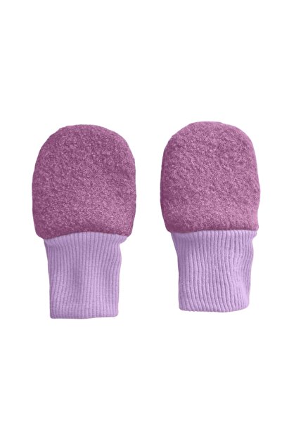 Kidizi Manusi copii lana fiarta dublate cu bumbac Purple 0-1 ani