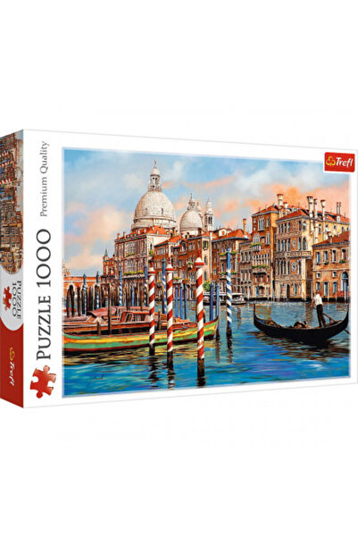 Trefl Toys Puzzle - Canal Grande, Venice, 1,000 pieces