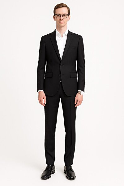 Plus Scorpion Men's Regular Fit Polyviscose Suit – Classic Cut for Tall & Slim Body Types Drop 8