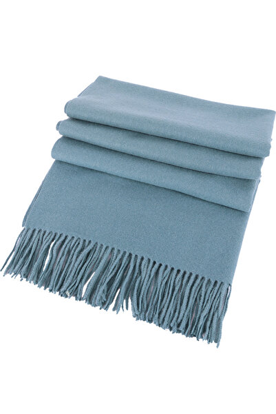 Alice Women's scarf, imitation cashmere, thin, cold season, with fringes,