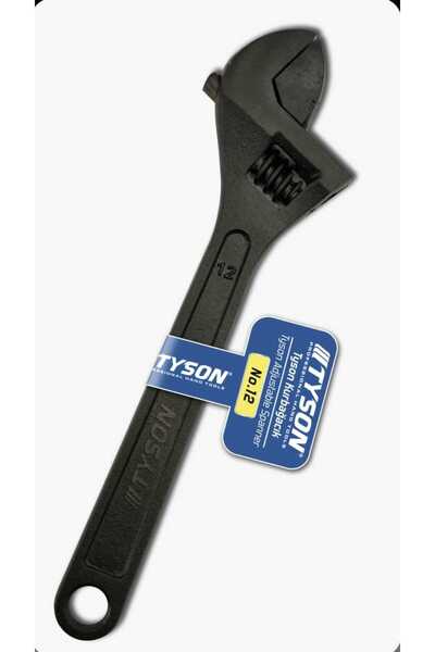 Muhtalif Markalar Tyson Profesyonel Kurbağacık Anahtar No.12 (12 İnç / 300mm)...
