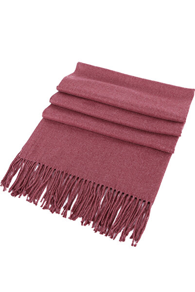 Alice Women's scarf, imitation cashmere, thin, cold season, with fringes,