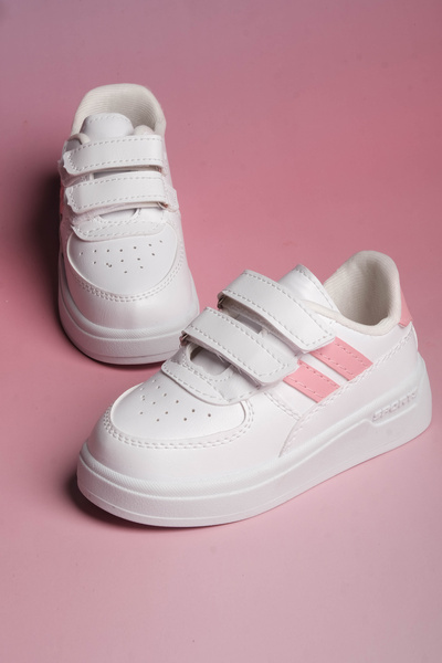 ZERA TREND Işıklı Cırt Cırtlı Anatomik Günlük Hafif Esnek Taban Çocuk Spor Ay...