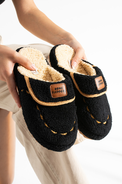 STOCON Παντόφλες για το σπίτι Αντιολισθητική σόλα Χειμερινές γυναικείες παντό...