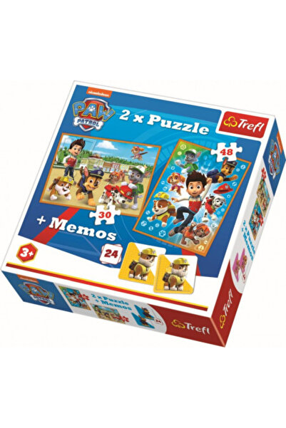 Trefl 2-in-1 Memo Puzzle - Paw Patrol