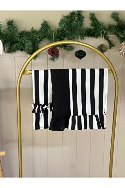 KaiAtelier 3Lü Stripe X Lune Keten Fırın Örtüsü / Kurulama Bezleri