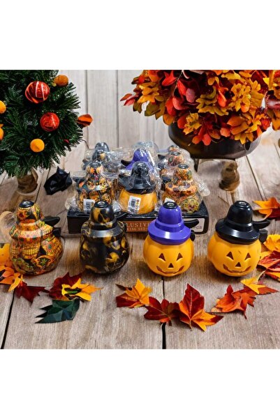 DURUSOY Yılbaşı Helloween Bal Kabaklı Işıklı Sesli Pürbüz Çakmak - Rüzgarlı