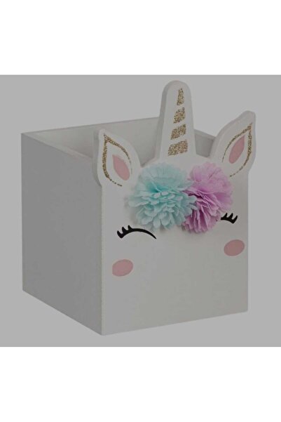 OEM Decorative Wooden Box Unicorn 10x10x14cm