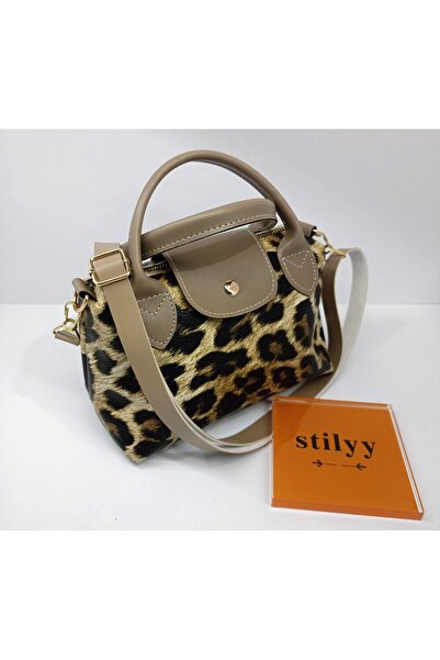 stilyy Leopard Pattern Pu Leather Women's Crossbody Bag
