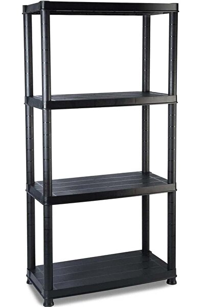 Promass Plastic Shelving Unit - Black