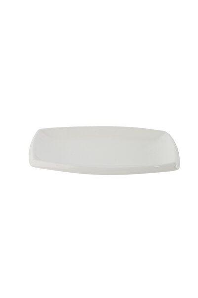 SQUALO white rectangular porcelain serving dish